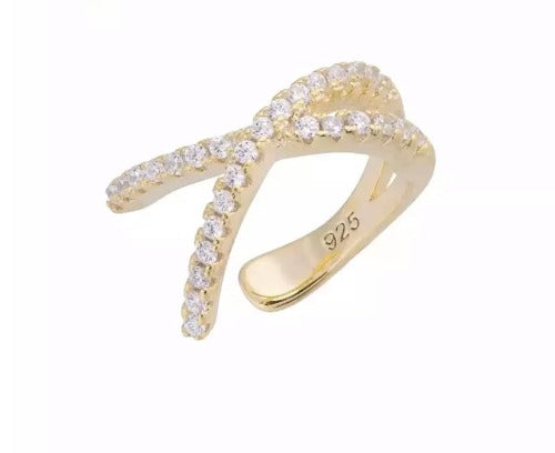 Criss Crossed Ear Cuff