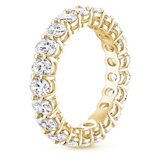 Oval Eternity Band